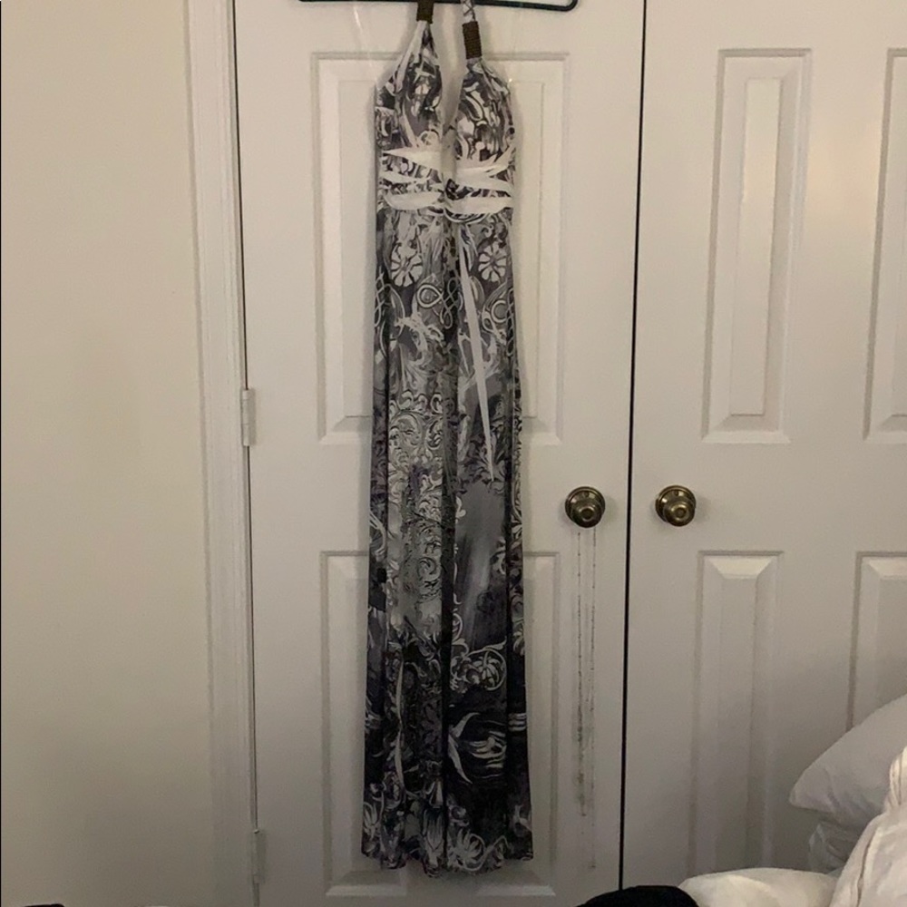 Maxi dress with Rhinestones